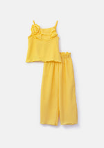 Cargar imagen en el visor de la galería, Conjunto Blusa y Pantalón Amarillo