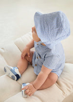 Cargar imagen en el visor de la galería, Conjunto Camisa y Short con Gorrito Rayas