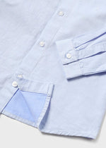 Cargar imagen en el visor de la galería, Camisa Azul Manga Larga