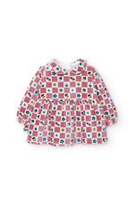 Cargar imagen en el visor de la galería, Vestido Cuadros Rosa Pana