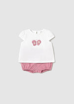 Cargar imagen en el visor de la galería, Conjunto Camiseta y Short Rosa