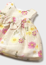 Cargar imagen en el visor de la galería, Vestido Beige Flores