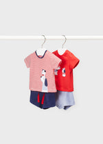 Cargar imagen en el visor de la galería, Conjunto Camiseta Perritos Short