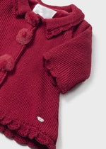 Cargar imagen en el visor de la galería, Abrigo Tejido Rojo