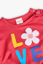 Cargar imagen en el visor de la galería, Conjunto Camiseta Love Short Flores