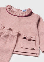 Cargar imagen en el visor de la galería, Conjunto Suéter Pantalón Rosa