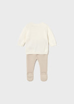 Cargar imagen en el visor de la galería, Conjunto Tejido Beige