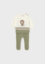 Cargar imagen en el visor de la galería, Conjunto Tejido Leoncito