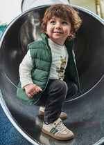 Cargar imagen en el visor de la galería, Conjunto Chaleco Verde Camiseta y Pantalón