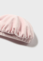 Cargar imagen en el visor de la galería, Mameluco Terciopelo Rosa con Boina