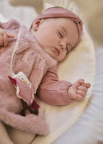 Cargar imagen en el visor de la galería, Vestido Rosa Pajarito y Banda