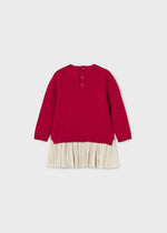 Cargar imagen en el visor de la galería, Vestido Combinado Rojo Cisne