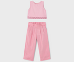 Cargar imagen en el visor de la galería, Conjunto Blusa y Pantalón Rosa