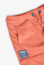 Cargar imagen en el visor de la galería, Conjunto Camiseta Rayas Short Naranja