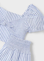 Cargar imagen en el visor de la galería, Conjunto Blusa y Falda Rayas
