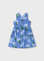 Cargar imagen en el visor de la galería, Vestido Azul Flores