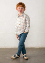 Cargar imagen en el visor de la galería, Conjunto Camisa Cuadros Pantalón Glaciar