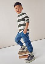 Cargar imagen en el visor de la galería, Pantalón Mezclilla Medio