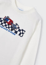 Cargar imagen en el visor de la galería, Conjunto Sudadera Azul Camiseta Pantalón