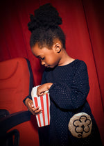 Cargar imagen en el visor de la galería, Vestido Marino con Bolso