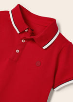 Cargar imagen en el visor de la galería, Conjunto Polo Roja Short Lino