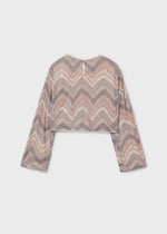 Cargar imagen en el visor de la galería, Conjunto Blusa y Falda Lentejuela