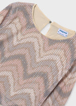 Cargar imagen en el visor de la galería, Conjunto Blusa y Falda Lentejuela