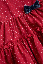 Cargar imagen en el visor de la galería, Vestido Rojo Gasa Moño