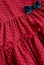 Cargar imagen en el visor de la galería, Vestido Rojo Gasa Moño