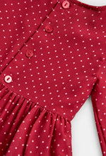 Cargar imagen en el visor de la galería, Vestido Rojo Gasa Moño