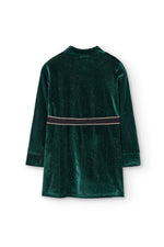 Cargar imagen en el visor de la galería, Vestido Pana Verde Cinturón