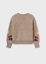 Cargar imagen en el visor de la galería, Conjunto Suéter Flores Pantalón Mezclilla