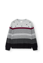 Cargar imagen en el visor de la galería, Suéter Gris Estrellas