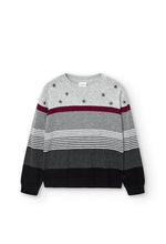 Cargar imagen en el visor de la galería, Suéter Gris Estrellas