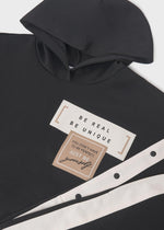 Cargar imagen en el visor de la galería, Conjunto Sudadera y Pantalón Negro