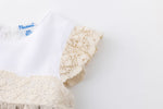 Cargar imagen en el visor de la galería, Vestido Beige Encaje