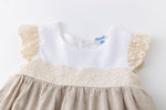 Cargar imagen en el visor de la galería, Vestido Beige Encaje