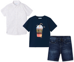 Cargar imagen en el visor de la galería, Conjunto Camisa Camiseta y Short