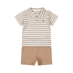 Cargar imagen en el visor de la galería, Conjunto Polo Rayas Short
