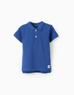 Cargar imagen en el visor de la galería, Conjunto Polo Azul Short Rayas