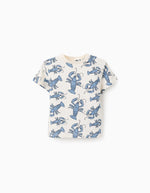 Cargar imagen en el visor de la galería, Conjunto Camisa y Short Azul Camiseta Langostas