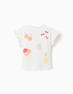 Cargar imagen en el visor de la galería, Conjunto Camiseta Frutas Short Coral