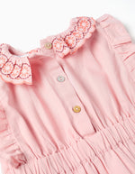 Cargar imagen en el visor de la galería, Vestido Rosa Cuello Flores