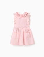 Cargar imagen en el visor de la galería, Vestido Rosa Cuello Flores