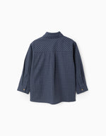 Cargar imagen en el visor de la galería, Camisa Cuadros Azul