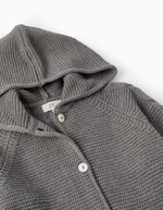 Cargar imagen en el visor de la galería, Abrigo Tejido Gris