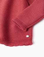 Cargar imagen en el visor de la galería, Conjunto Suéter Rojo Falda Flores