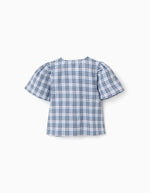 Cargar imagen en el visor de la galería, Blusa Cuadros Moños