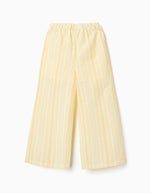 Cargar imagen en el visor de la galería, Conjunto Blusa y Pantalón Amarillo Rayas