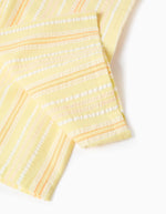 Cargar imagen en el visor de la galería, Conjunto Blusa y Pantalón Amarillo Rayas